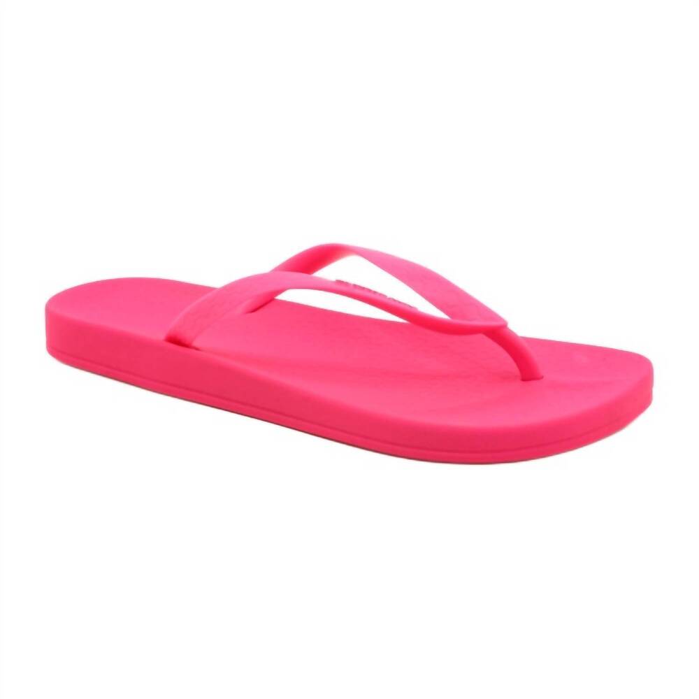 NEW IPANEMA women's ana flip flops in pink/flourine pink